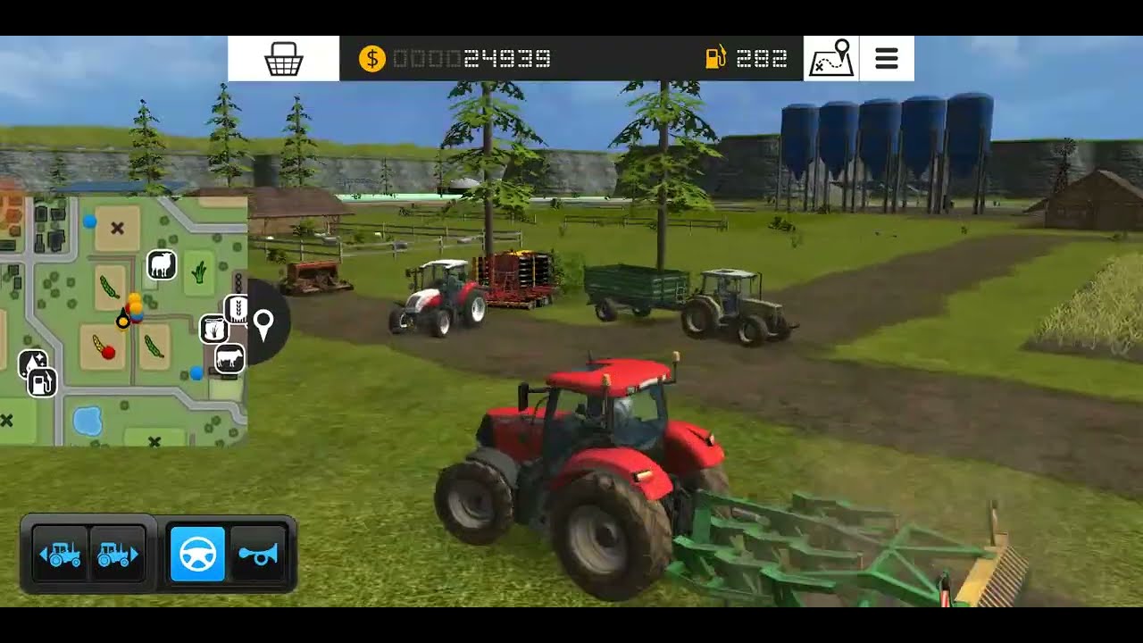 Farming simulator fs16 tractor game android phone.Farming Simulator 16 (By GIANTSoftware GmbH) ios/