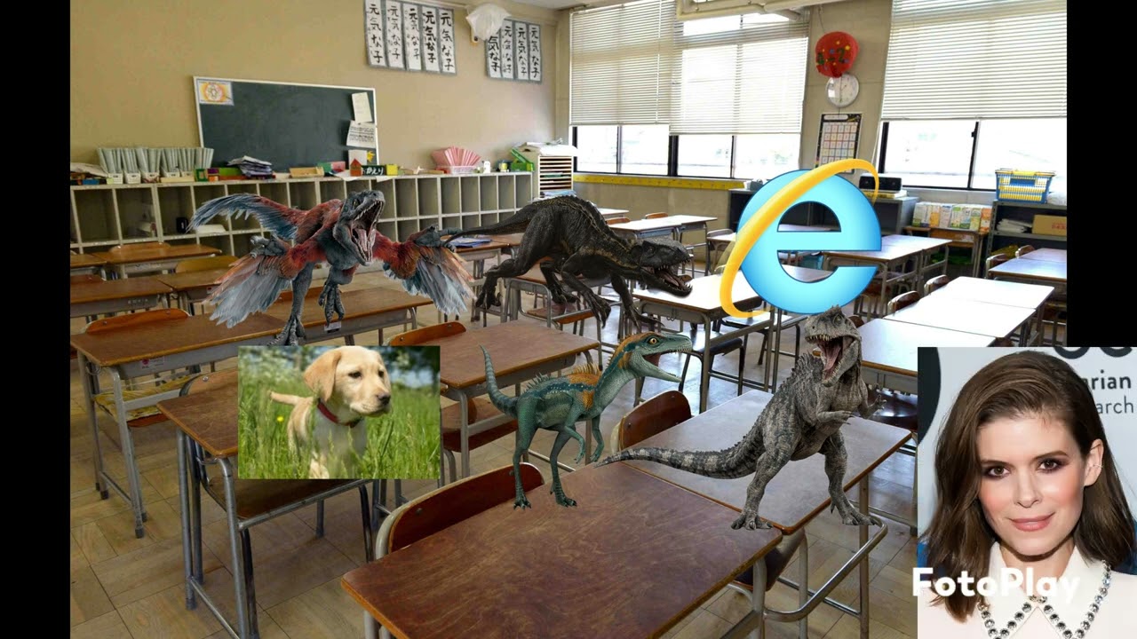 Pyroraptor And His Flip Buddies Misbehaves At Earth Day School/Grounded