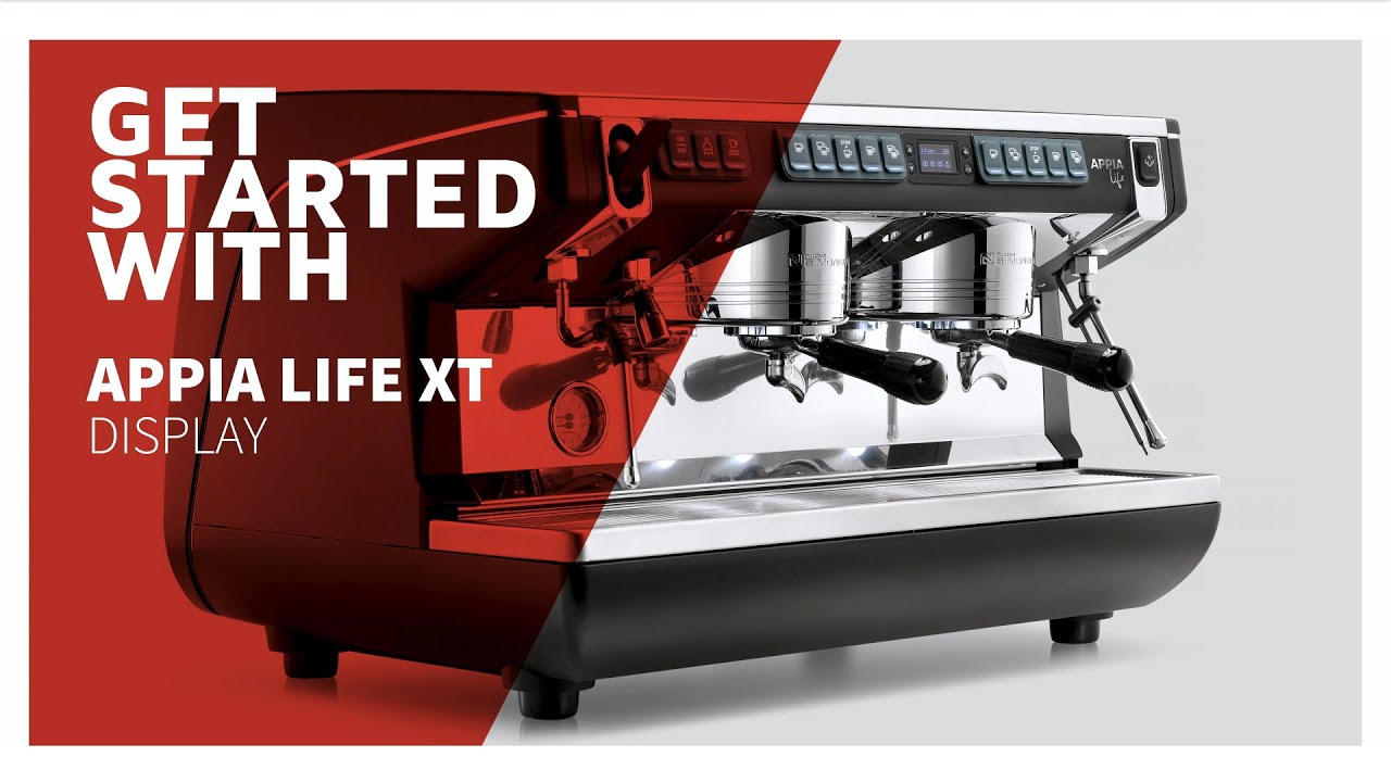 How to navigate Appia Life XT display  | Nuova Simonelli