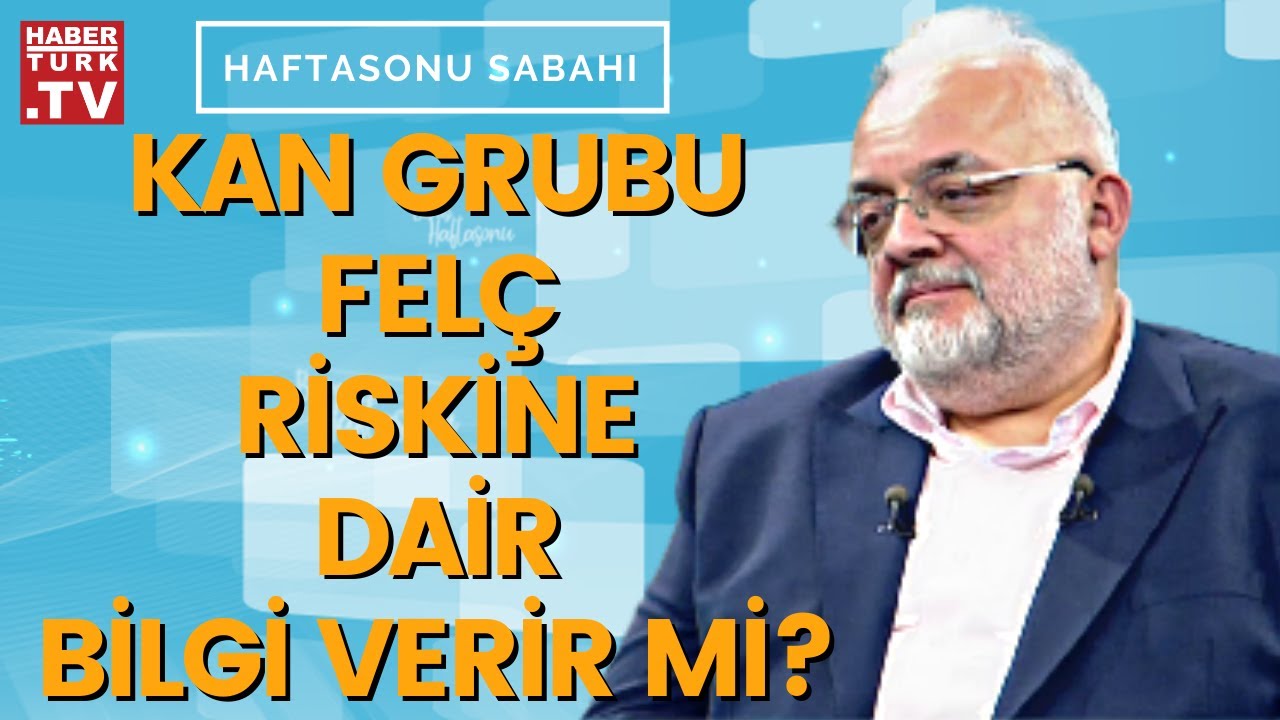Hangi kan grubunda felç riski daha yüksek? Prof. Dr. Mustafa Çetiner yanıtladı