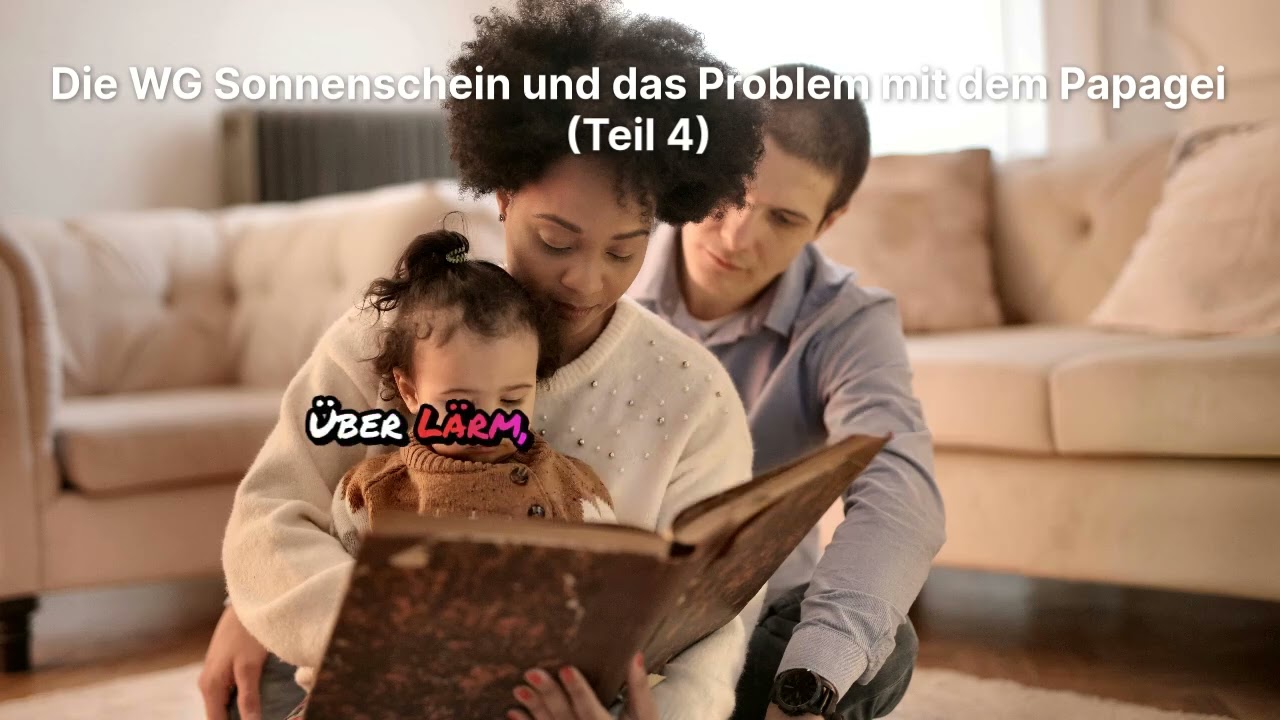 Learn German with Story | Die WG Sonnenschein und das Problem mit dem Papagei (Teil 4)