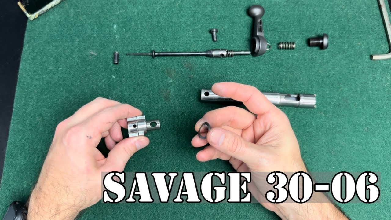 Savage axis 30-06 Bolt disassembly ￼