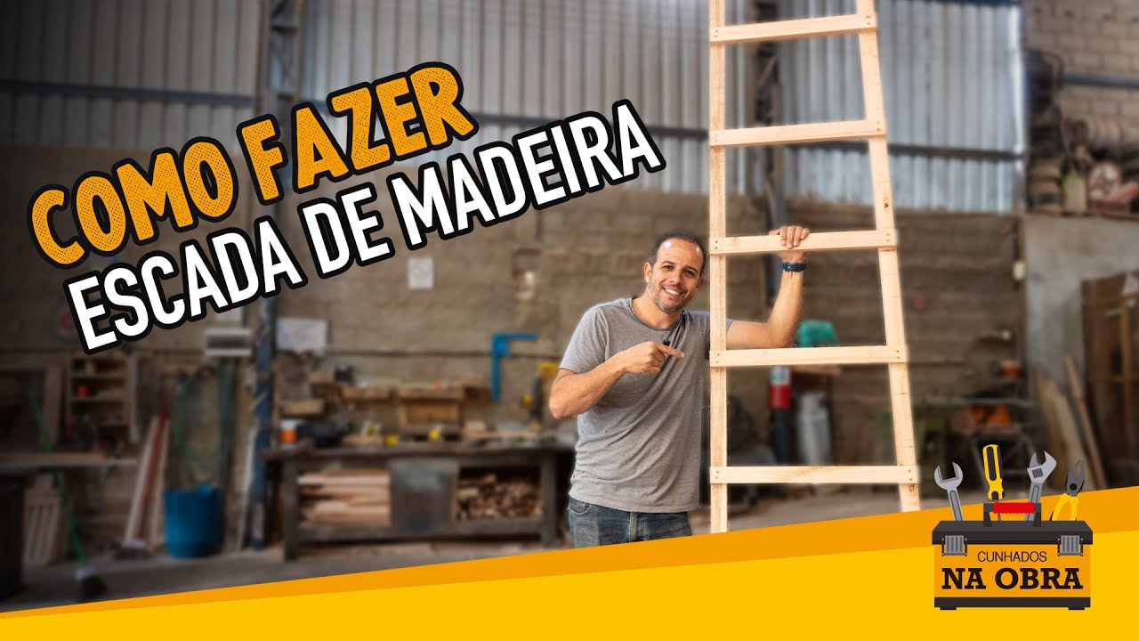 Como fazer Escada de Madeira