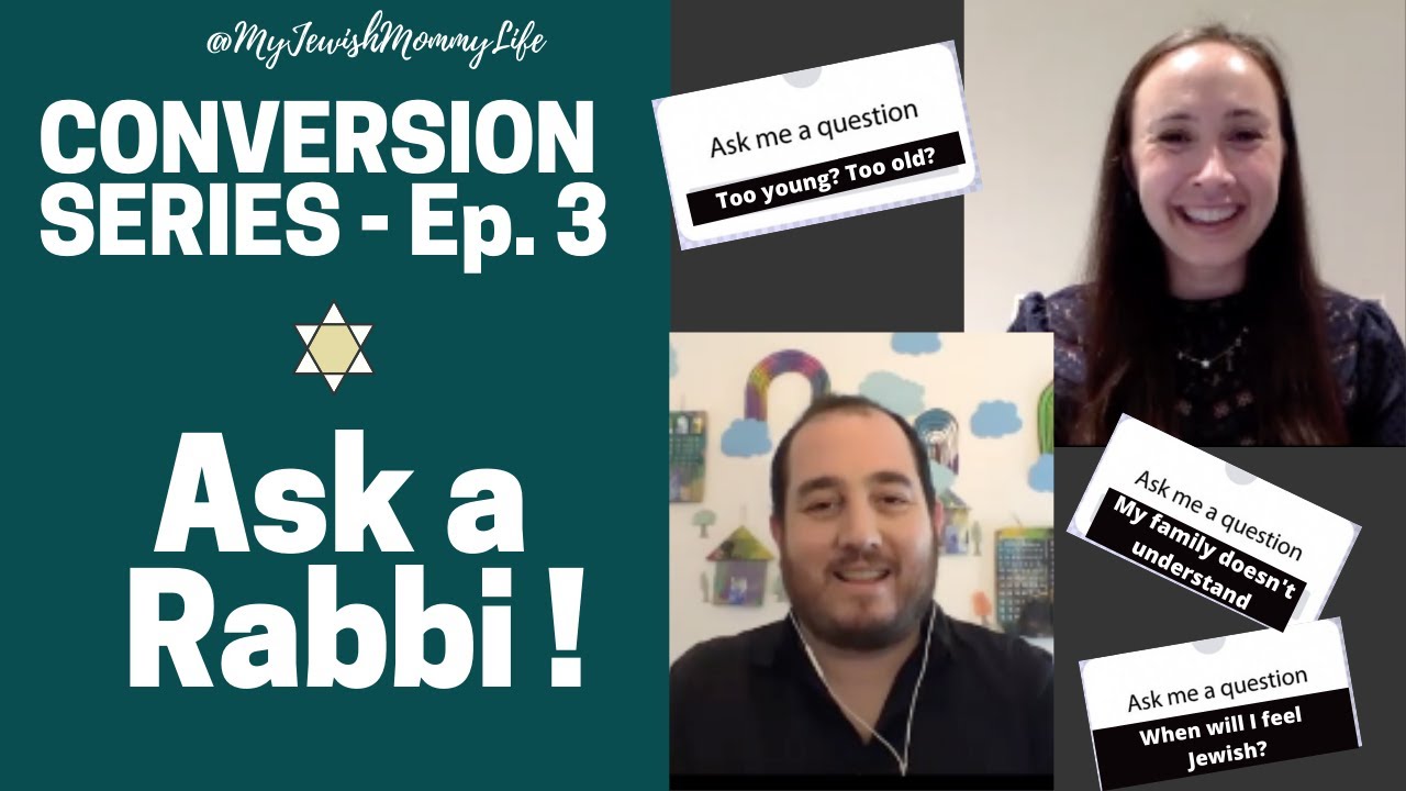 RABBI ANSWERS ALL YOUR QUESTIONS - Converting to Judaism!!!  (Jewish Conversion Episode 3)