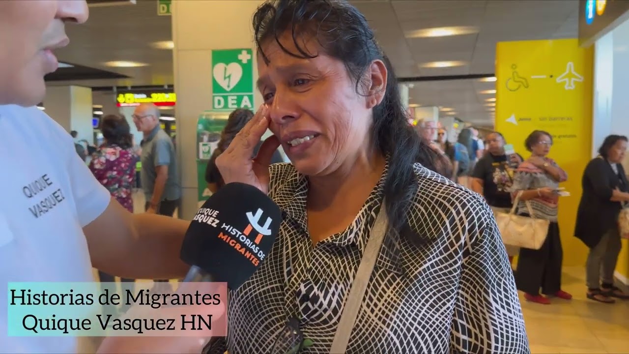 Triste pero agradecida Doña María regresa a Guatemala luego de vivir la peor experiencia ese su vida
