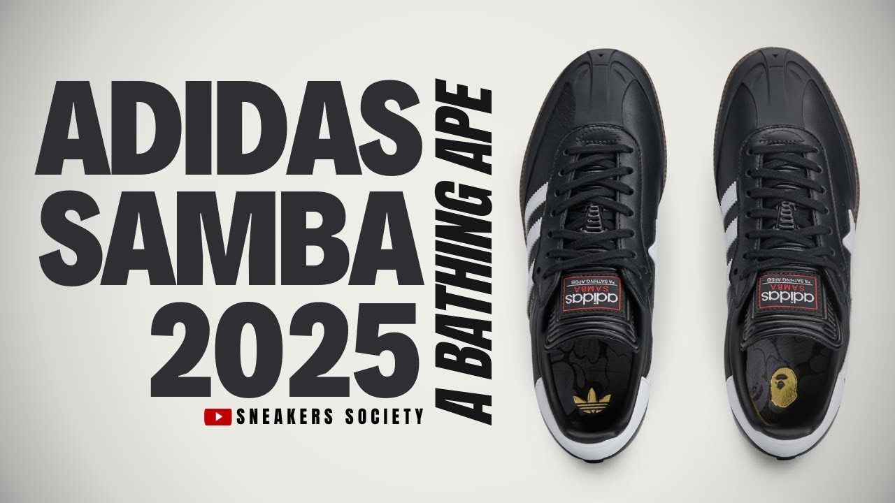 CORE BLACK 2025 BAPE x adidas Samba | DETAILED LOOK + PRICE