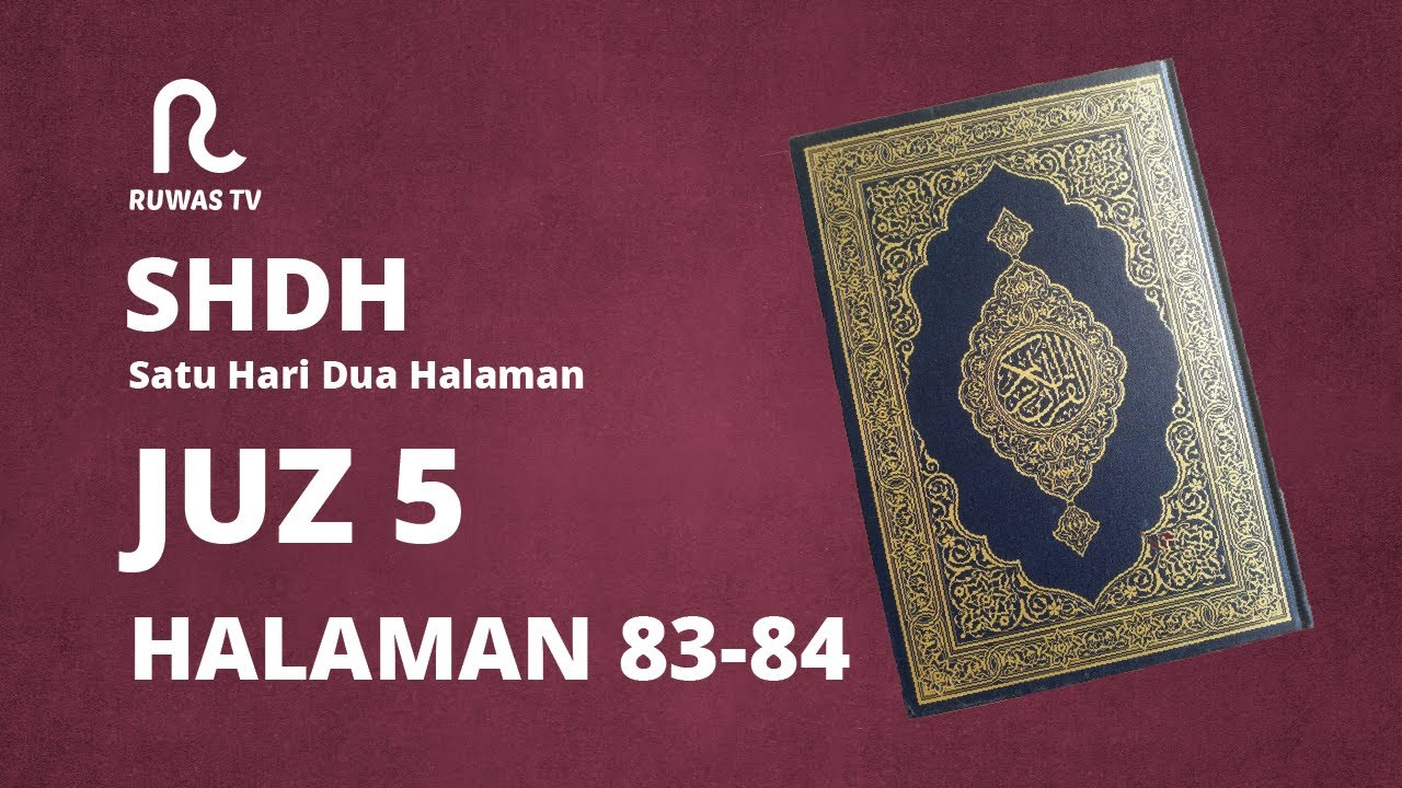 SHDH - Juz 5 Halaman 83-84