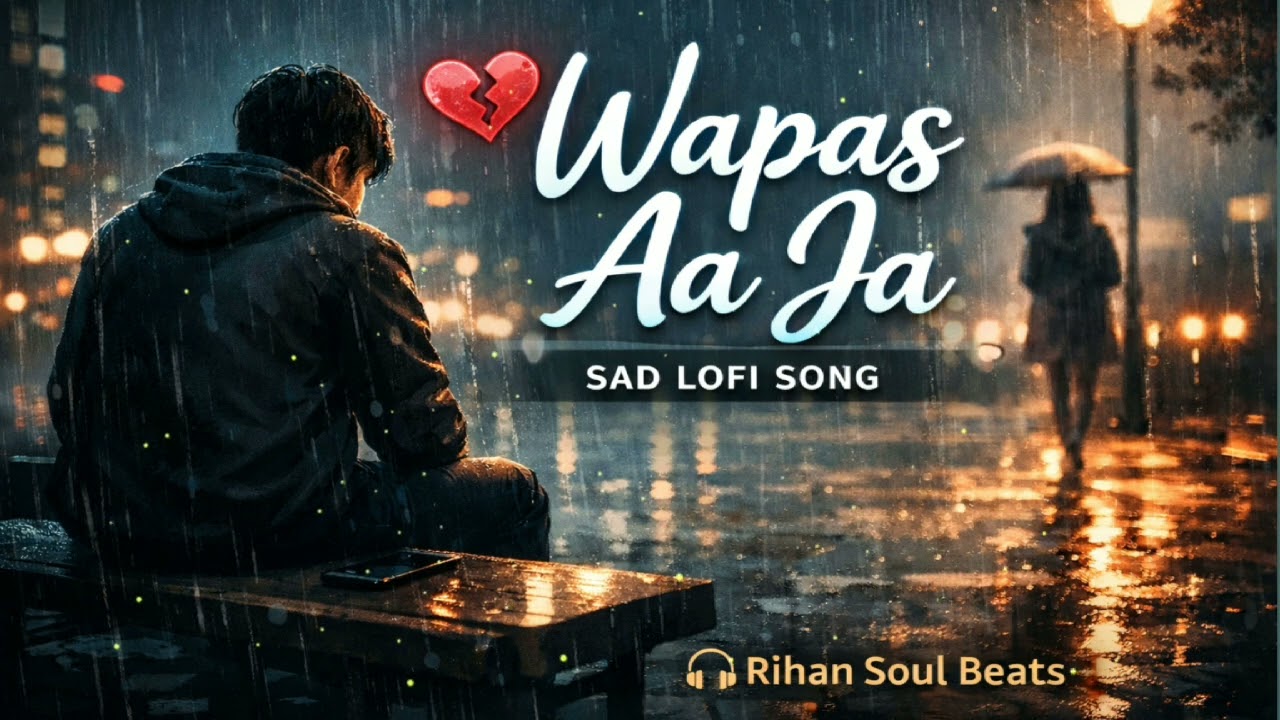 Wapas Aa Ja 💔 | Sad Lofi Song 2026 | Heartbroken Love Story | Rihan Soul Beats