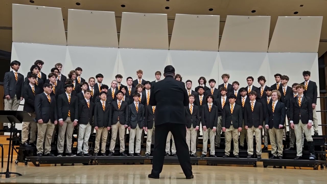 Jesuit High School Choir Performs At The Golden Empire Music Festival