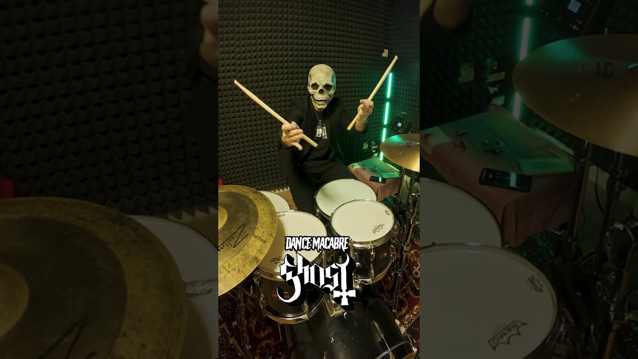 GHOST Dance macabre drum cover