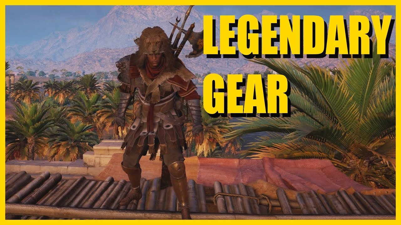 EPIC NEW LEGENDARY SET in Assassin's Creed Origins - Roman Centurion Pack (PC - ULTRA - 1080p)