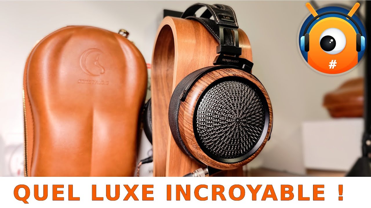 SENDY AUDIO PEACOCK :  un CASQUE OUVERT à 1500 euros avec un driver PLANAIRE de 88mm !!!