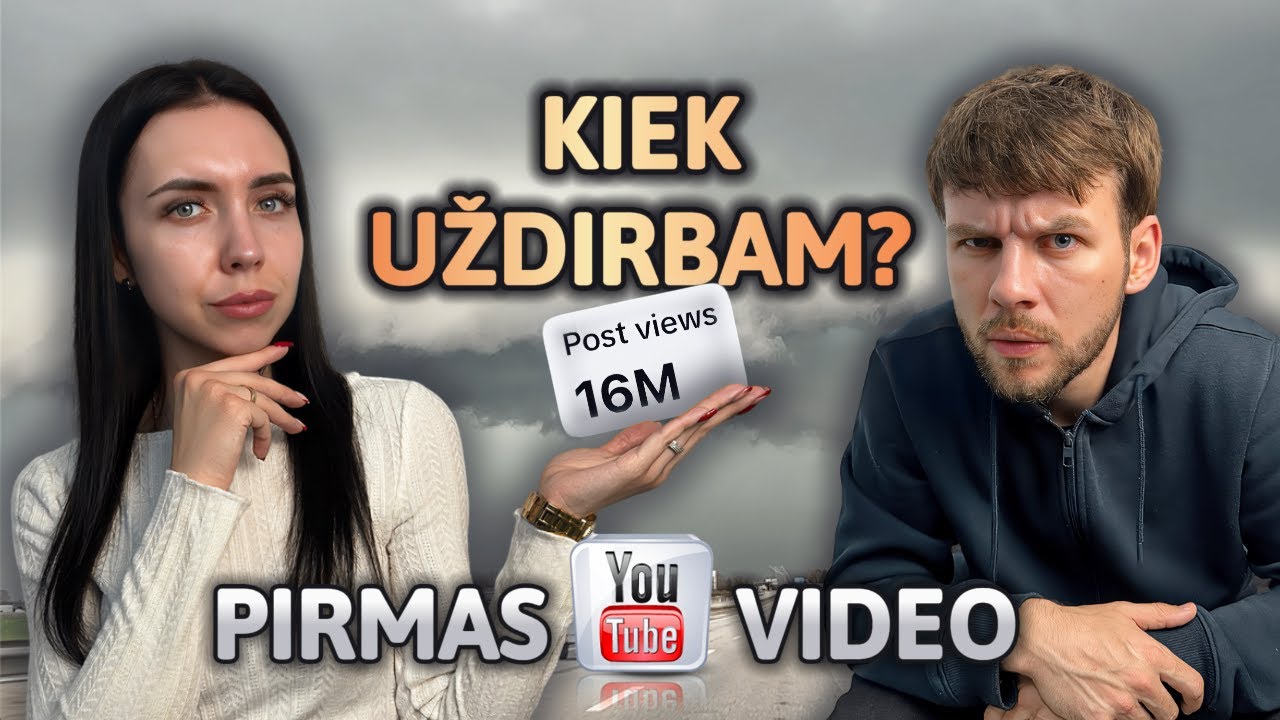 PIRMAS YOUTUBE VIDEO