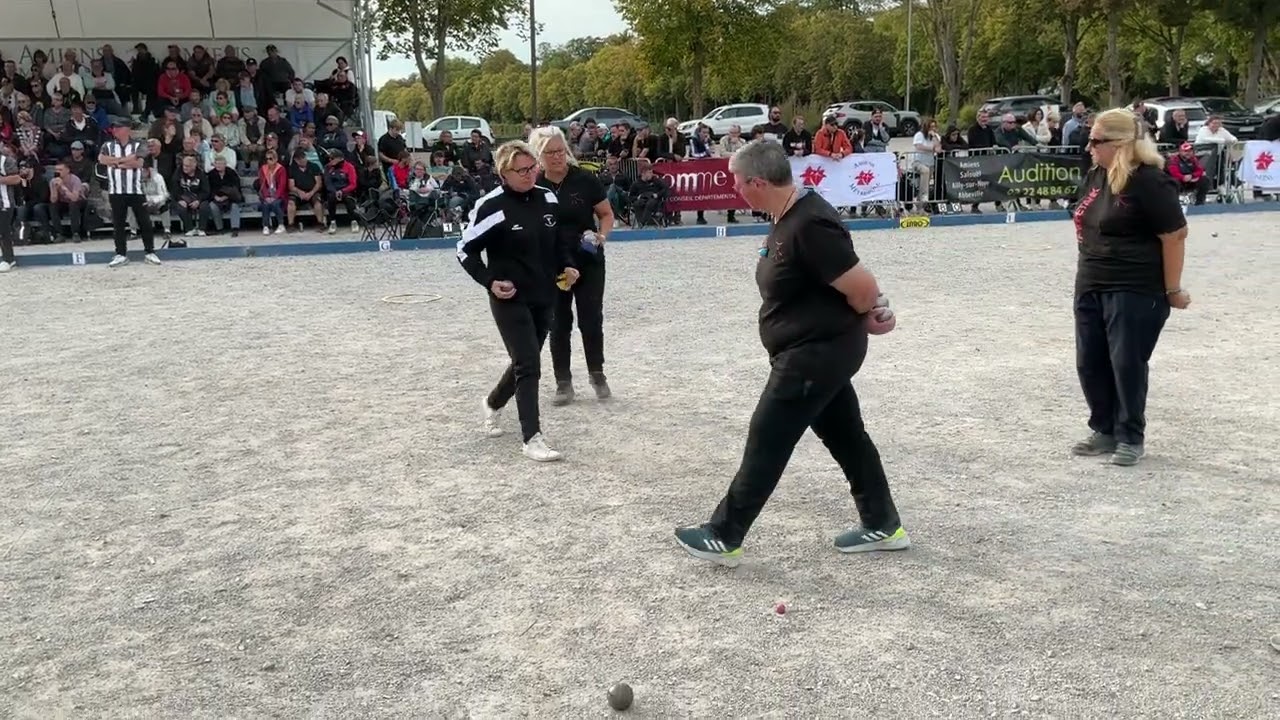 Amiens National Pètanque 2025 Final Rouziere/Maurize/Ramirez vs Jacquemin/Taisne/Crogiez