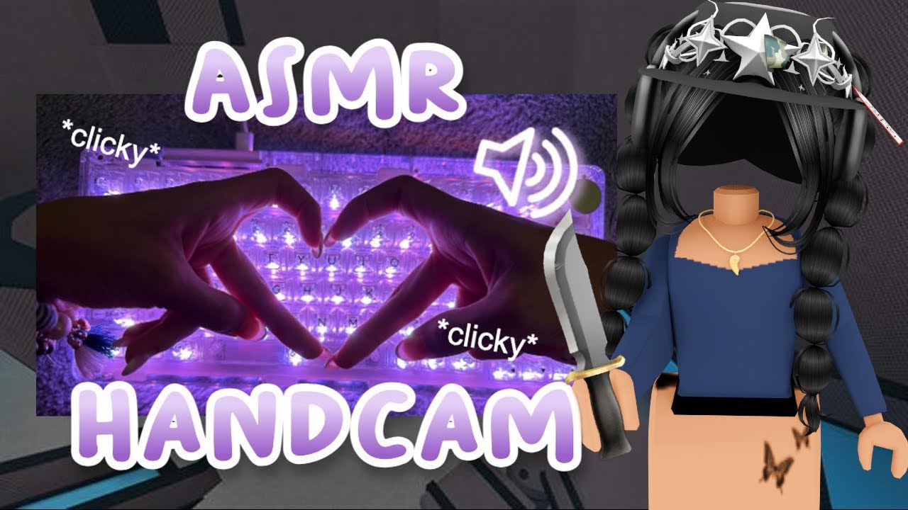 MM2 but it's keyboard ASMR + HANDCAM || KiiBOOM COLLAB 💕💕