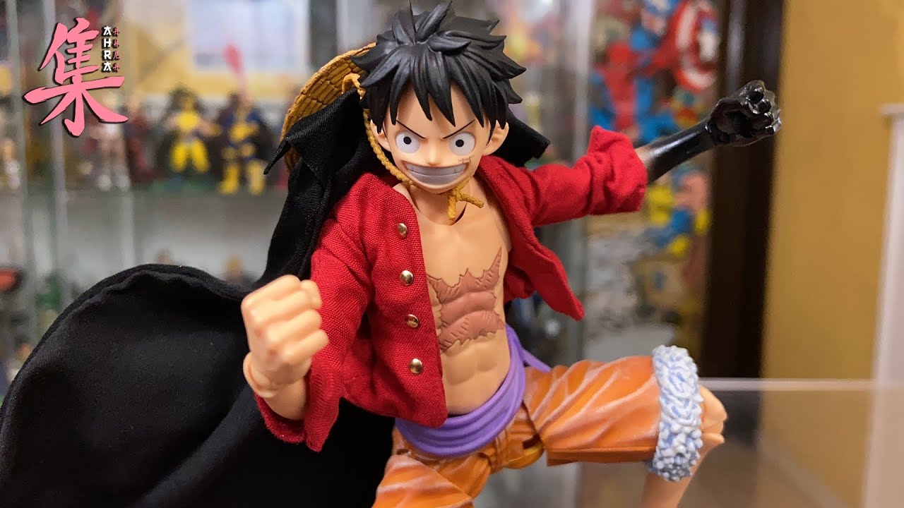 SENZA PAROLE - Bandai Imagination Works Monkey D. Luffy Rufy One Piece 1/9 Action Figure Review