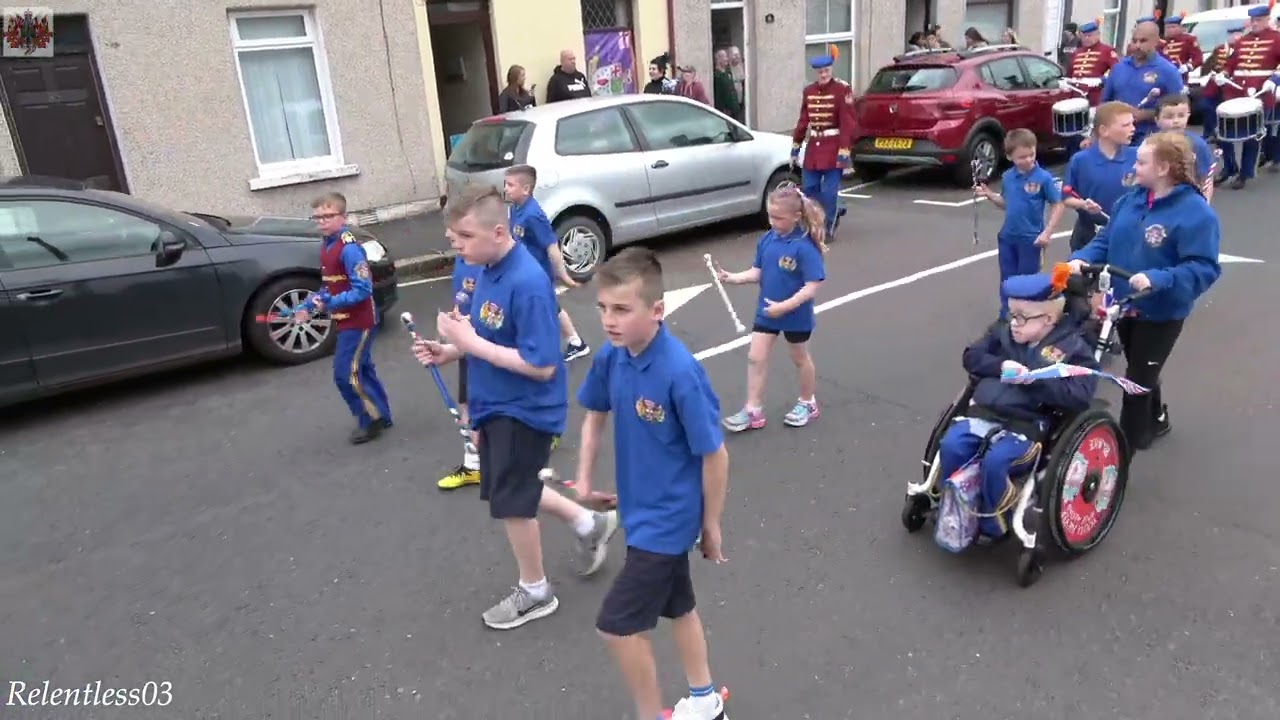 Portadown True Blues (Full Parade 4K) ~ Portadown ~ 18/06/22 (4K)
