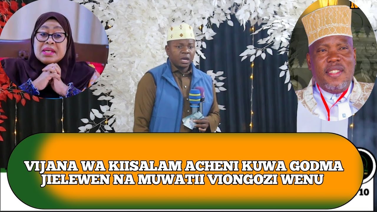 DC AMIRI MKALIPA AINUKA NA VIJANA WA KIISALAM NA HATA WALE AMBAO SIO WAKIISLAM TUACHENI UDOGMA ..