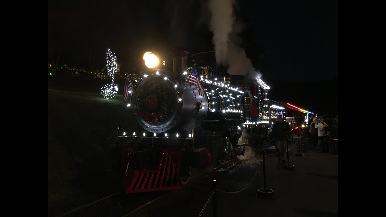 Tweetsie Railroad Christmas Train Ride 11-24-2017
