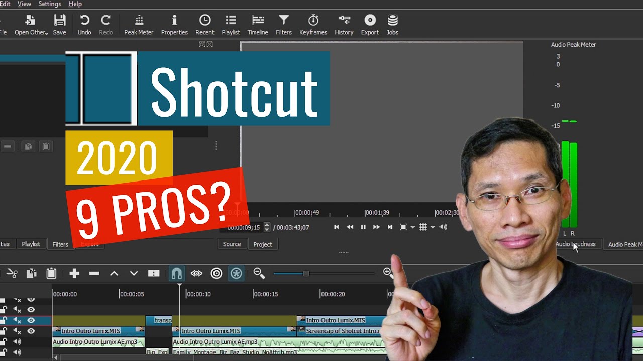Shotcut Video Review 2020 - Key Features