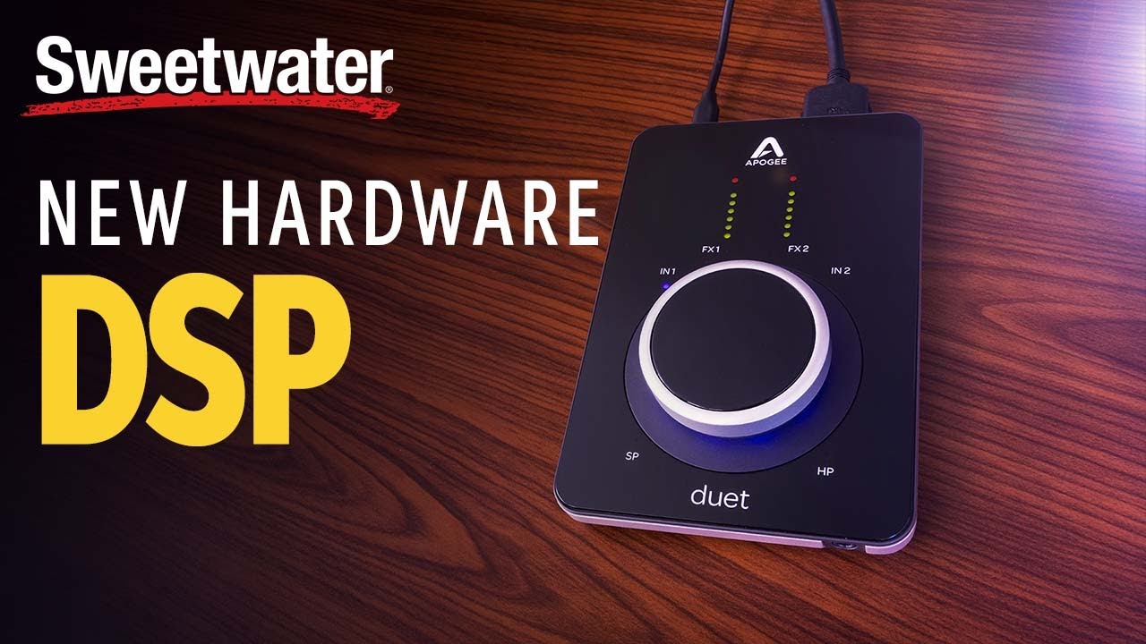 Apogee Duet 3 Audio Interface Demo