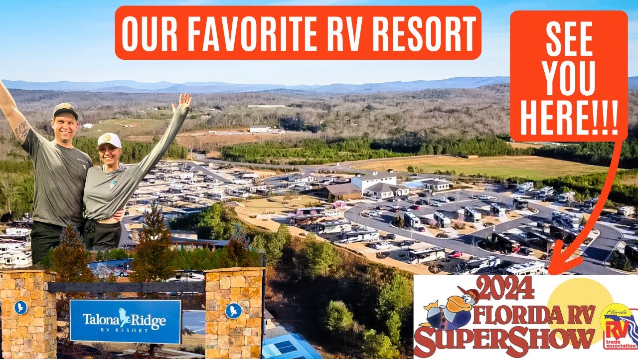 The BEST RV RESORT! The 2024 Florida RV Show & DIDN