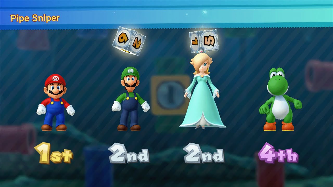 Mario Party 10 - Mario vs Luigi vs Rosalina vs Yoshi - Chaos Castle