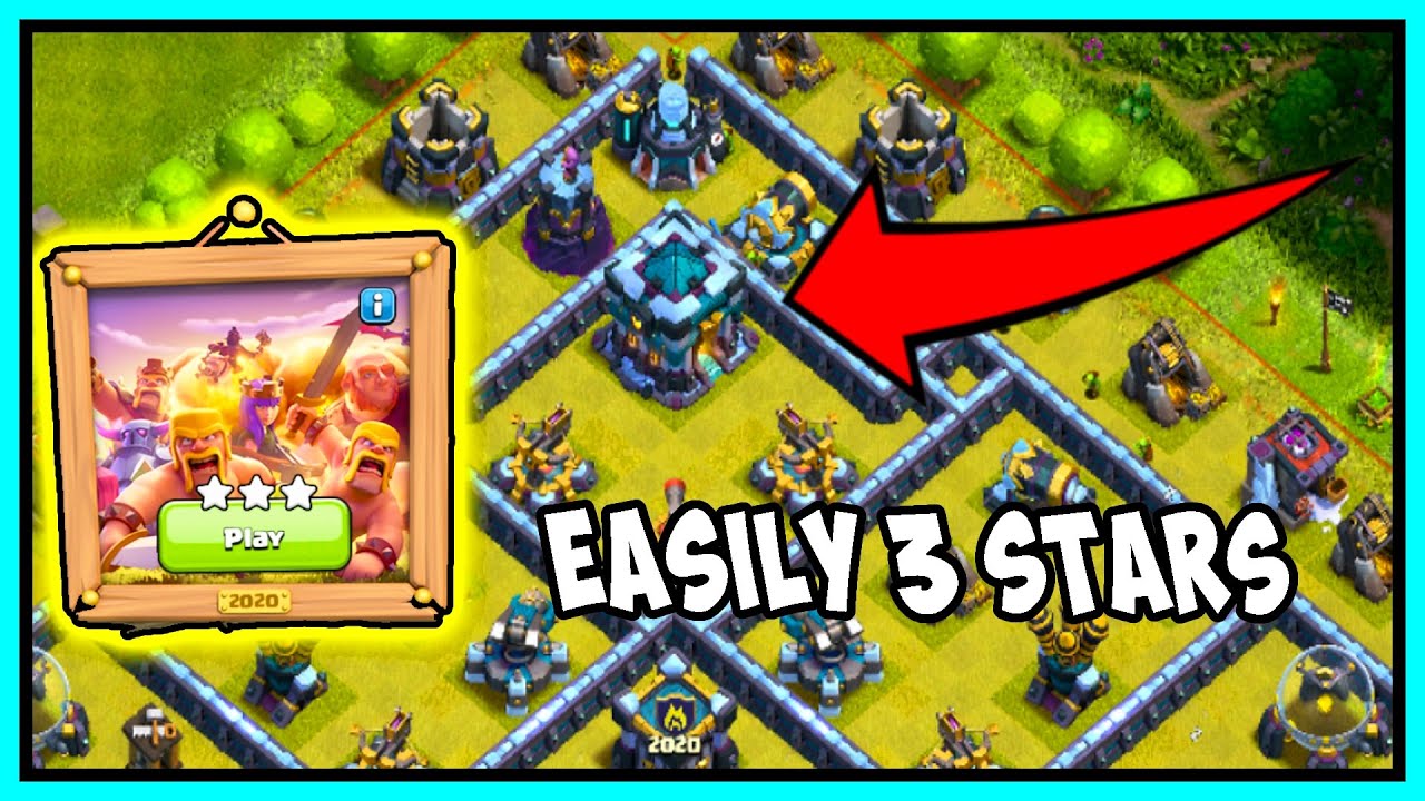 HOW TO EASILY 3 STAR THE 2020 CHALLENGE IN CLASH OF CLANS