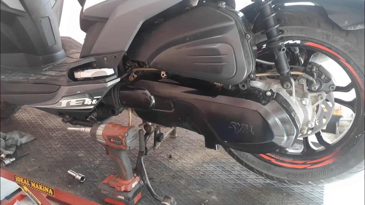 Sym Jet 14 varyatör Bakımı
