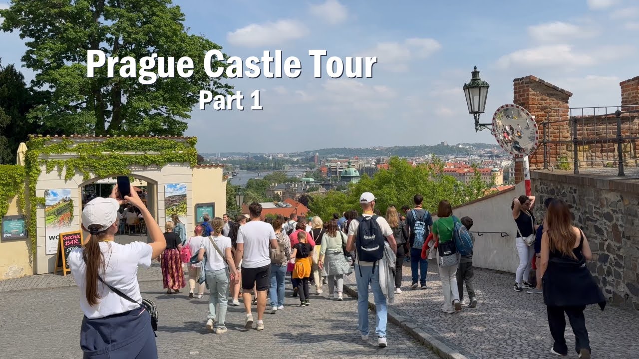Prague Castle Tour 1: The Largest Ancient Castle In The World! Part 1 (4K)