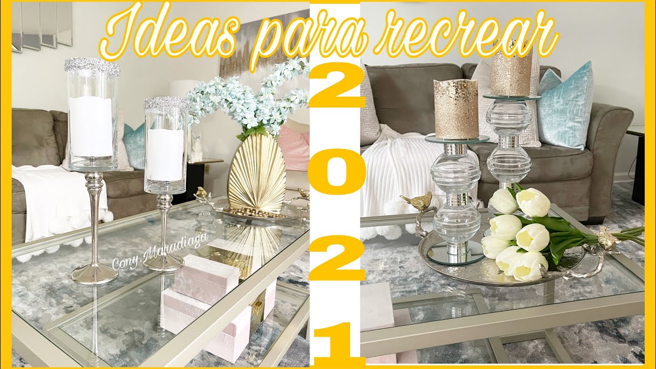 DIY candelabros elegantes -manualidades Cony