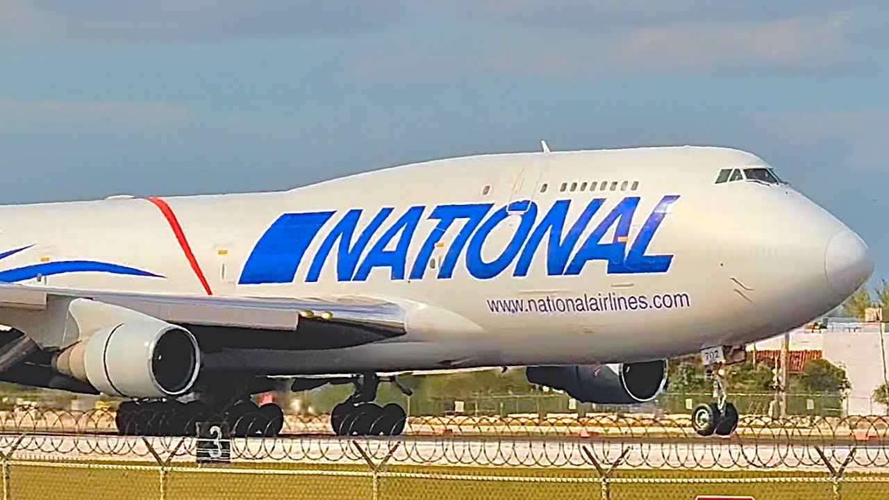 Miami Plane Spotting | Atlas Air New 777F | Heavy Departures | Runway 09 | Arrivals and departures