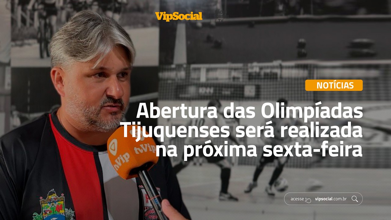 Abertura das Olimpíadas Tijuquenses será realizada na próxima sexta-feira