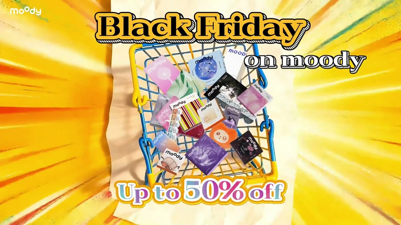 It's the moody Black Friday of the year! 🎉