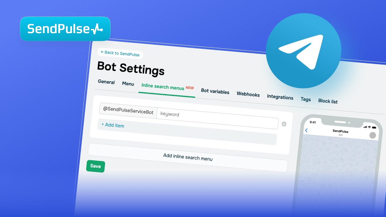 How to Create an Inline Search Menu for Your Chatbot Telegram