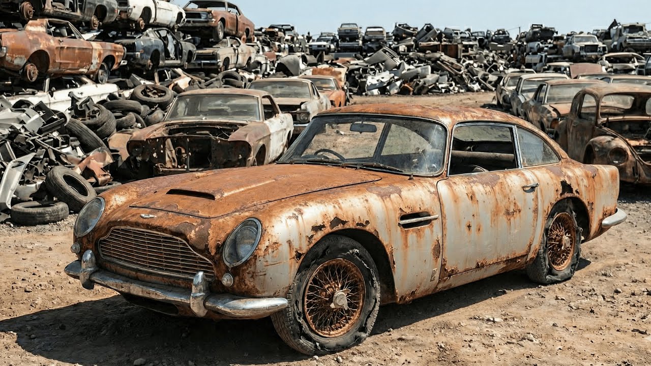 ASMR Car Restoration! Full Restoration of an Aston Martin DB5 from Total Disrepair to Looking New