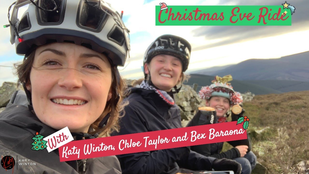 Join EWS racers Katy Winton, Bex Baraona and Chloe Taylor for a ride this Christmas!!