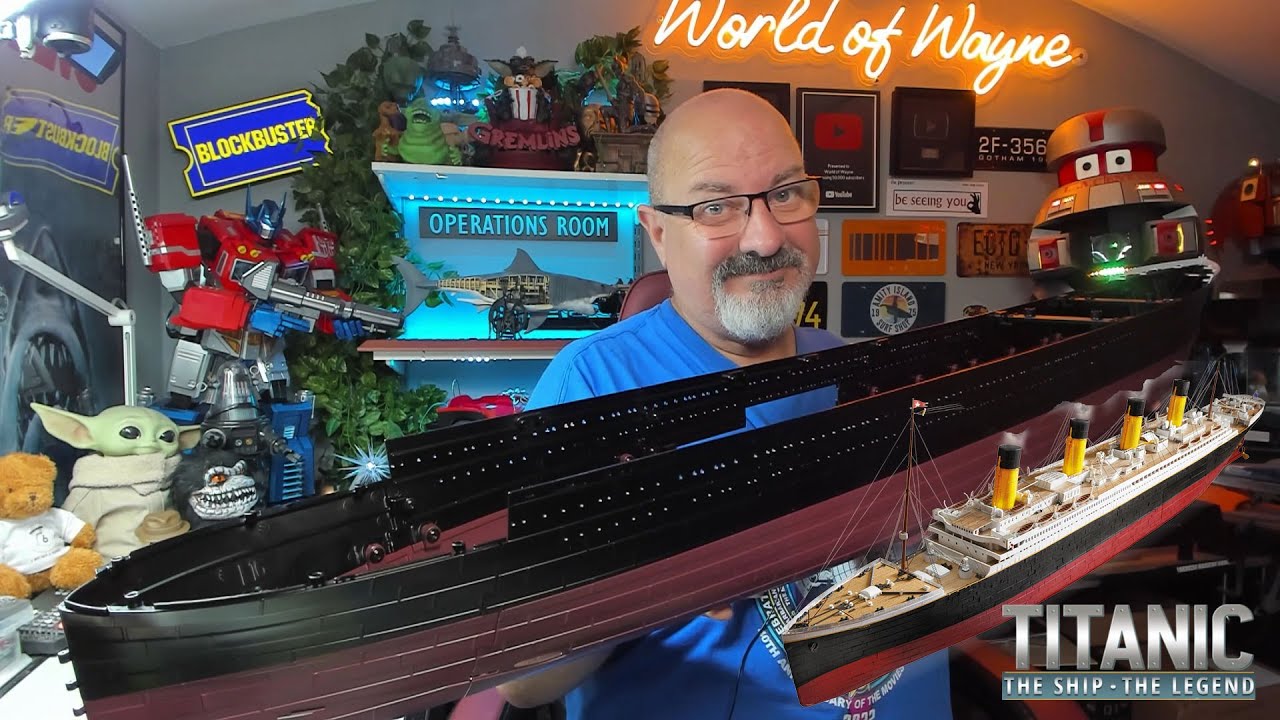 Модели Agora: сборка RMS Titanic — набор 19 — этапы 105–110