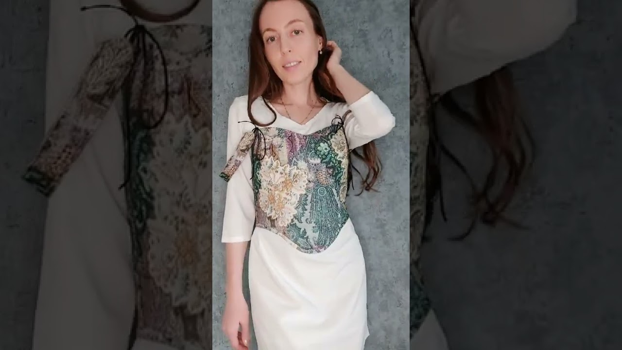 Корсет из хлопка Корсет из гобелена #корсет