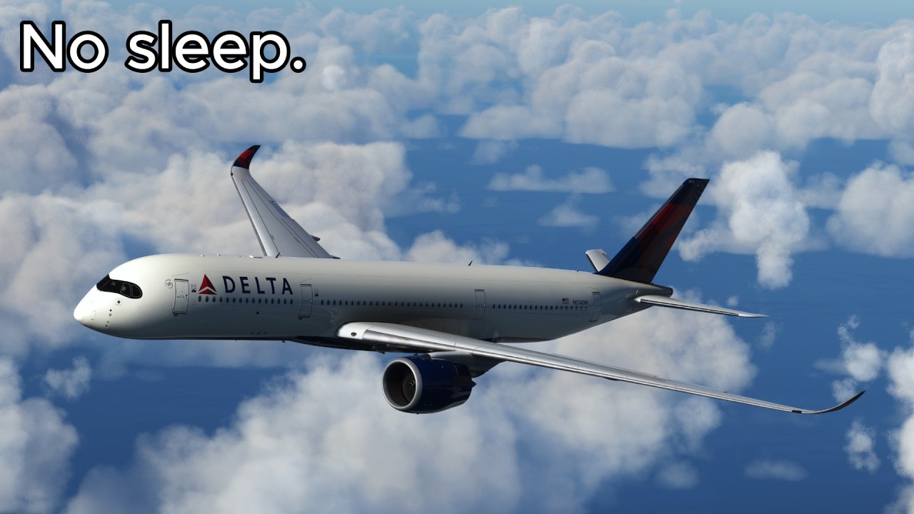 A Day in the Life of a Delta A350