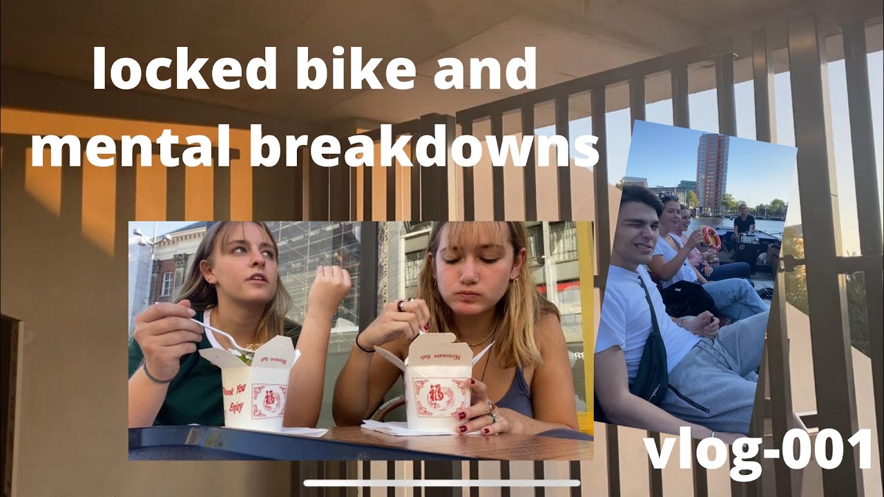 locked bike and mental breakdown (vlog-001)