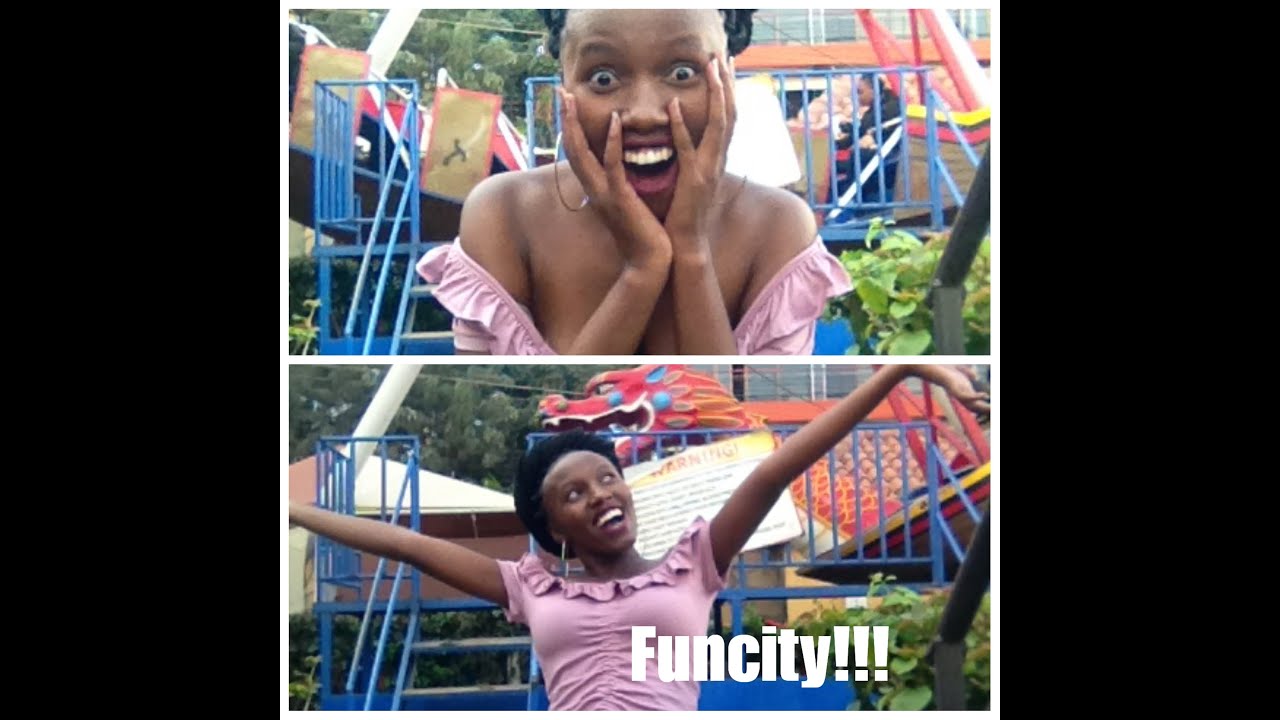 Roller Coaster in Kenya!! My heart almost stopped!!\\Funcity Utawala\\Sunday funday