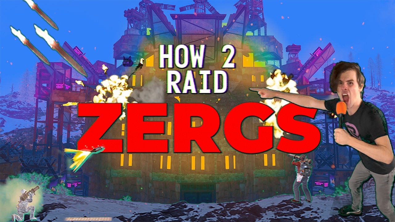 HOW TO RAID RUST ZERGS