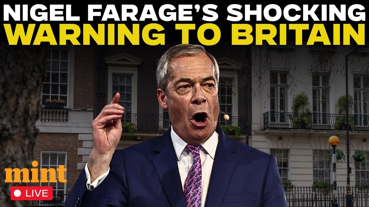 Nigel Farage Live | Reform UK Leader Nigel Farage SHOCKING WARNING | UK News | Reform UK LIVE