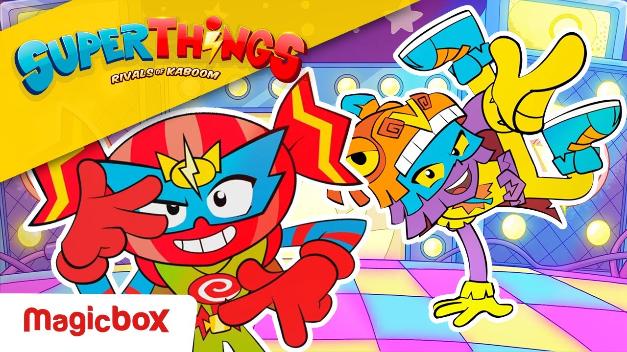 ⚡🚀SUPERTHINGS KAZOOM KIDS⚡🚀 EP. 8 – PETRECEREA PIÑATA💥 | DESENE ANIMATE PENTRU COPII 🧐