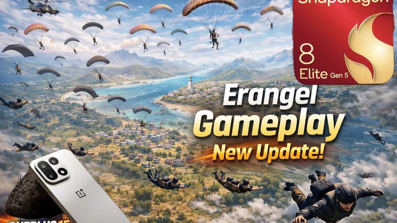 Erangle | bgmi | Intense gameplay | OnePlus 15 