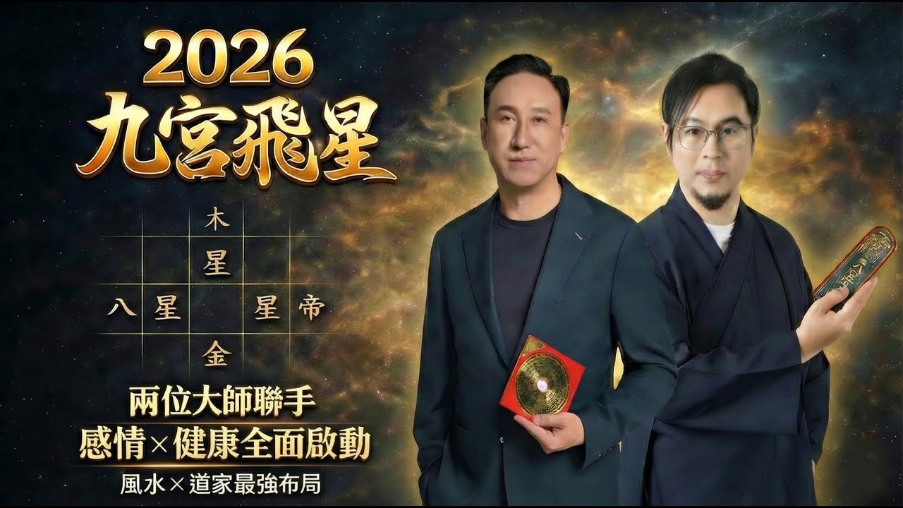 2026 馬年運程｜九宮飛星風水佈局完整解析（下）｜哪些方位最易破財惹是非？九紫財星用錯不旺反傷運？感情失和、健康反覆，其實都與流年方位有關｜趙振鴻 Master Chiu