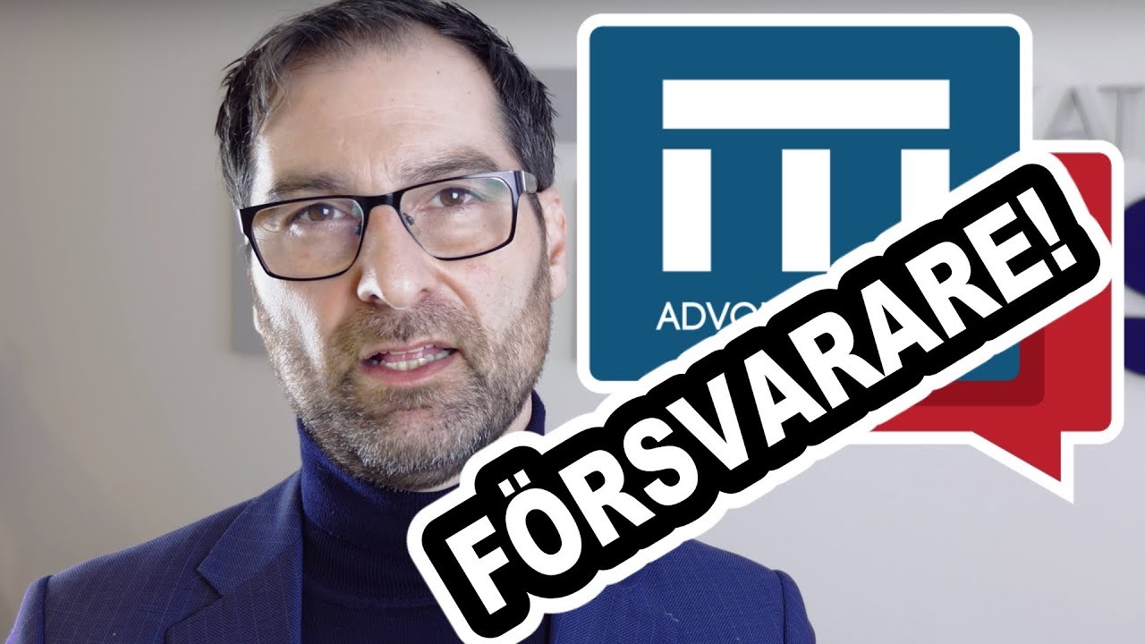 FÖRSVARSADVOKAT - ATT FÖRSVARA EN SKYLDIG? 🤔🤔  #54 - ADVOKATSNACK