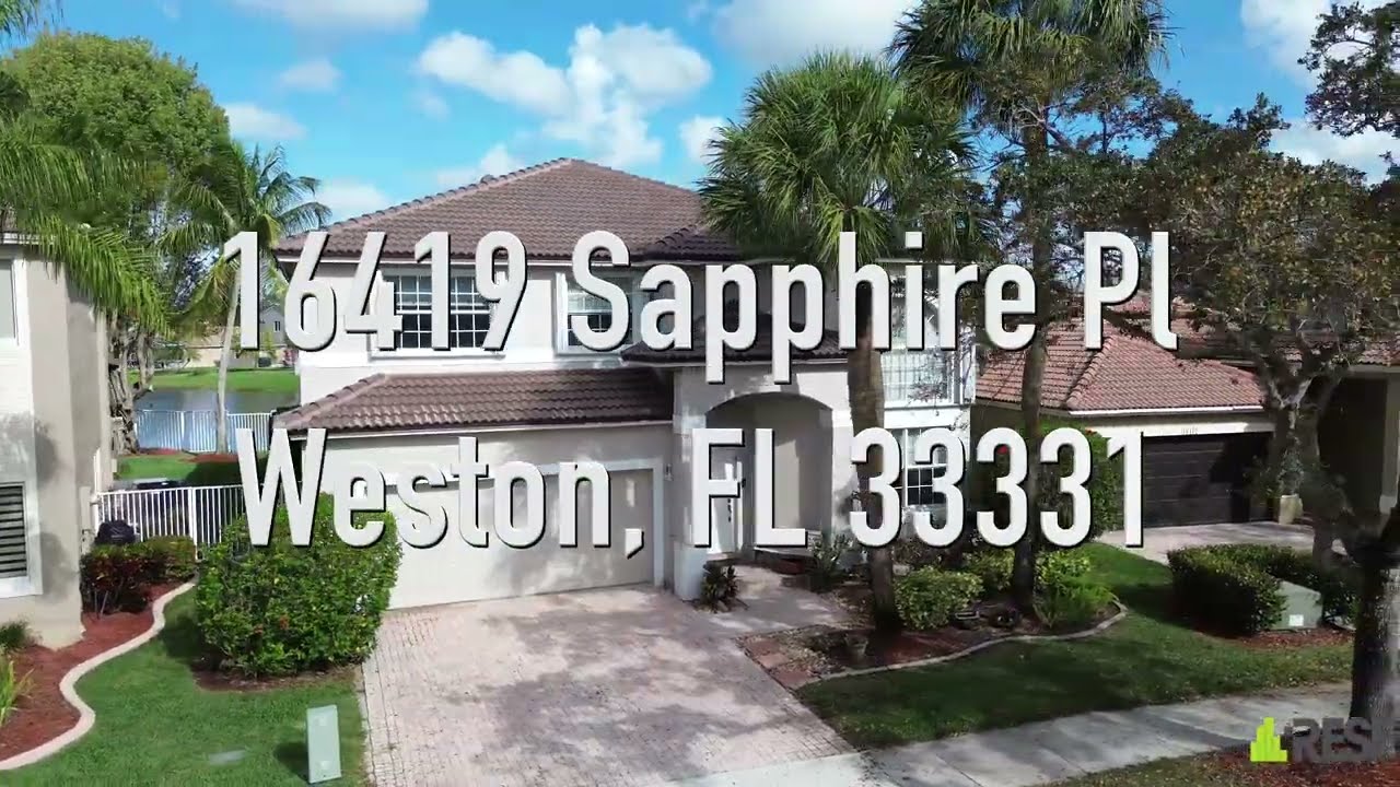 16419 Sapphire Place, Weston, FL 33331