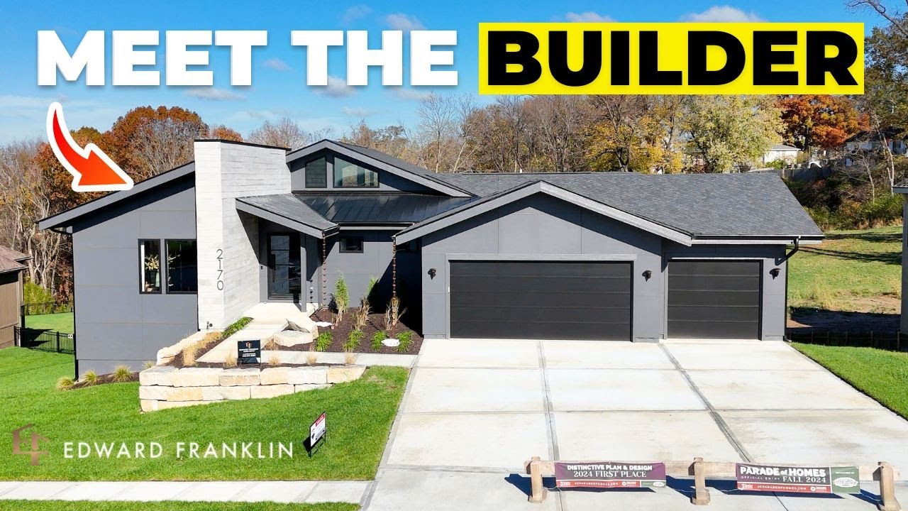 INSIDE A Breathtaking Custom Home In Kansas City [Edward Franklin Building Company]